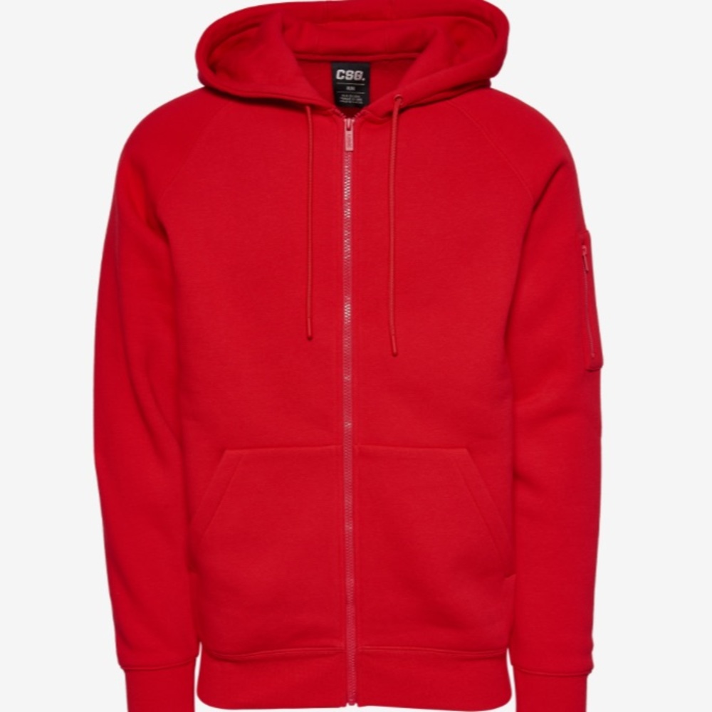 CSG mens troupe zip up hoodie